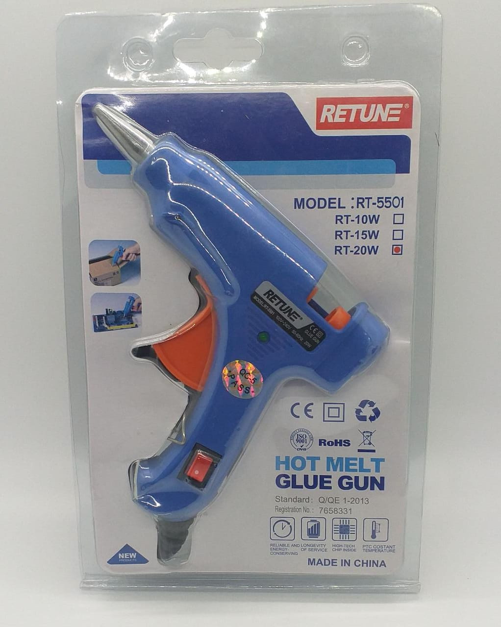 Plastic Small Glue Gun 10W - Jacks Dollar