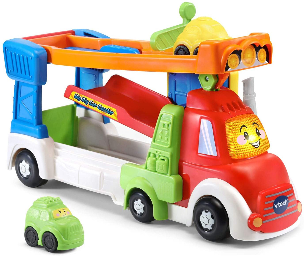 Toy VTech Go! Go! Smart Wheels Big Rig Car Carrier 80-521100 A