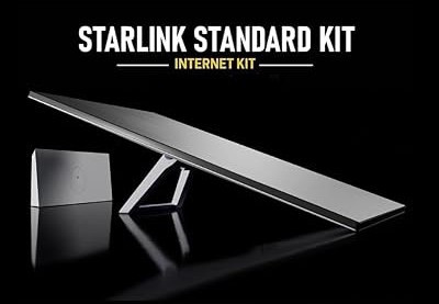 SPACEX STARLINK GEN 3 STANDARD KIT SATELLITE WIFI SYSTEM WHITE