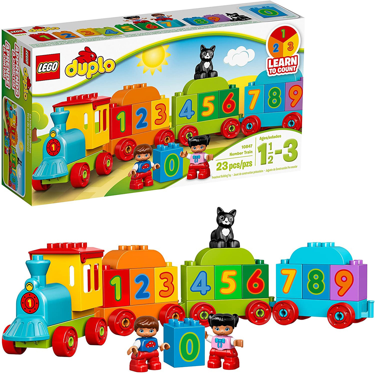 LEGO DUPLO My First Number Train 10847 Learning and Counting Train
