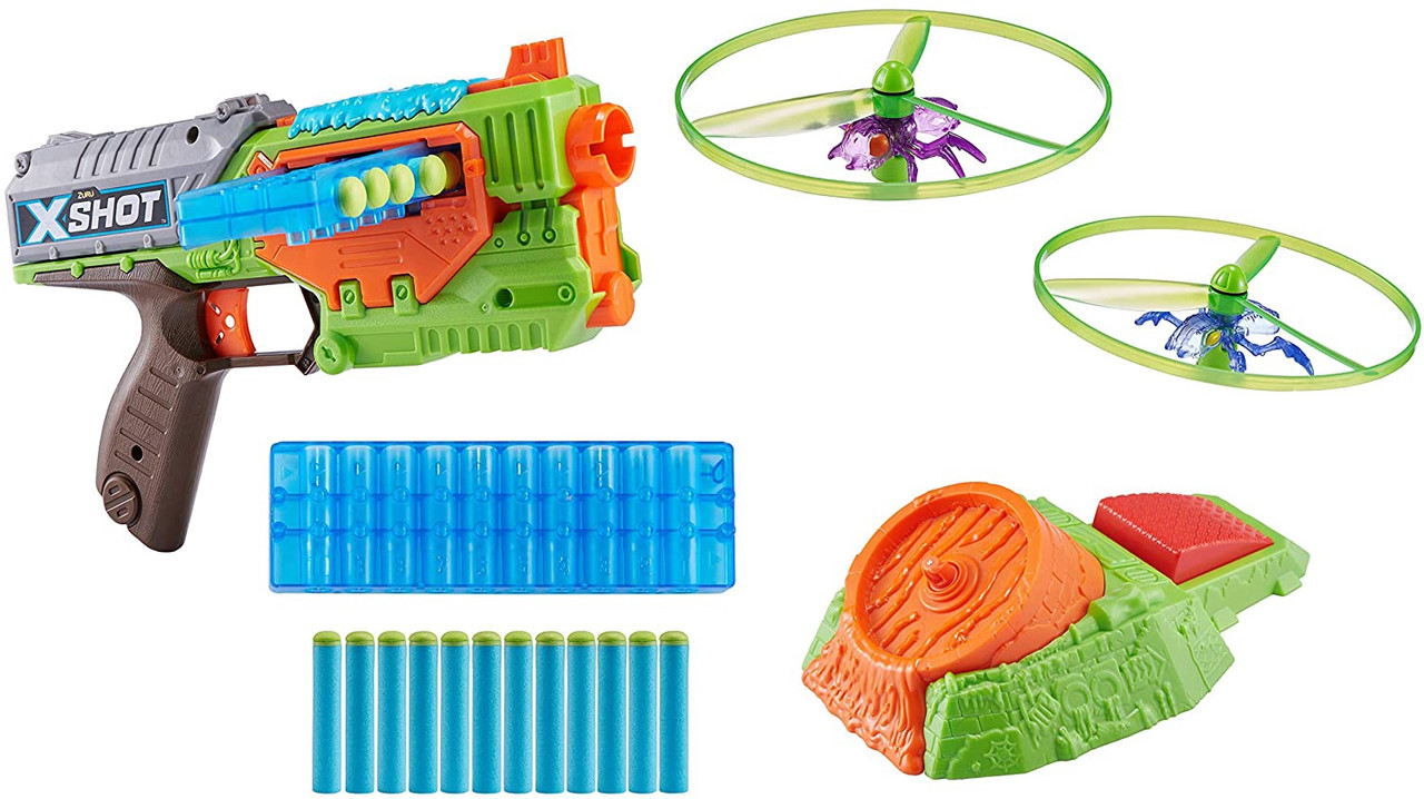 Zuru Twin Toys Flying Bug Attack Dart Nerf War Flying Bug Attack