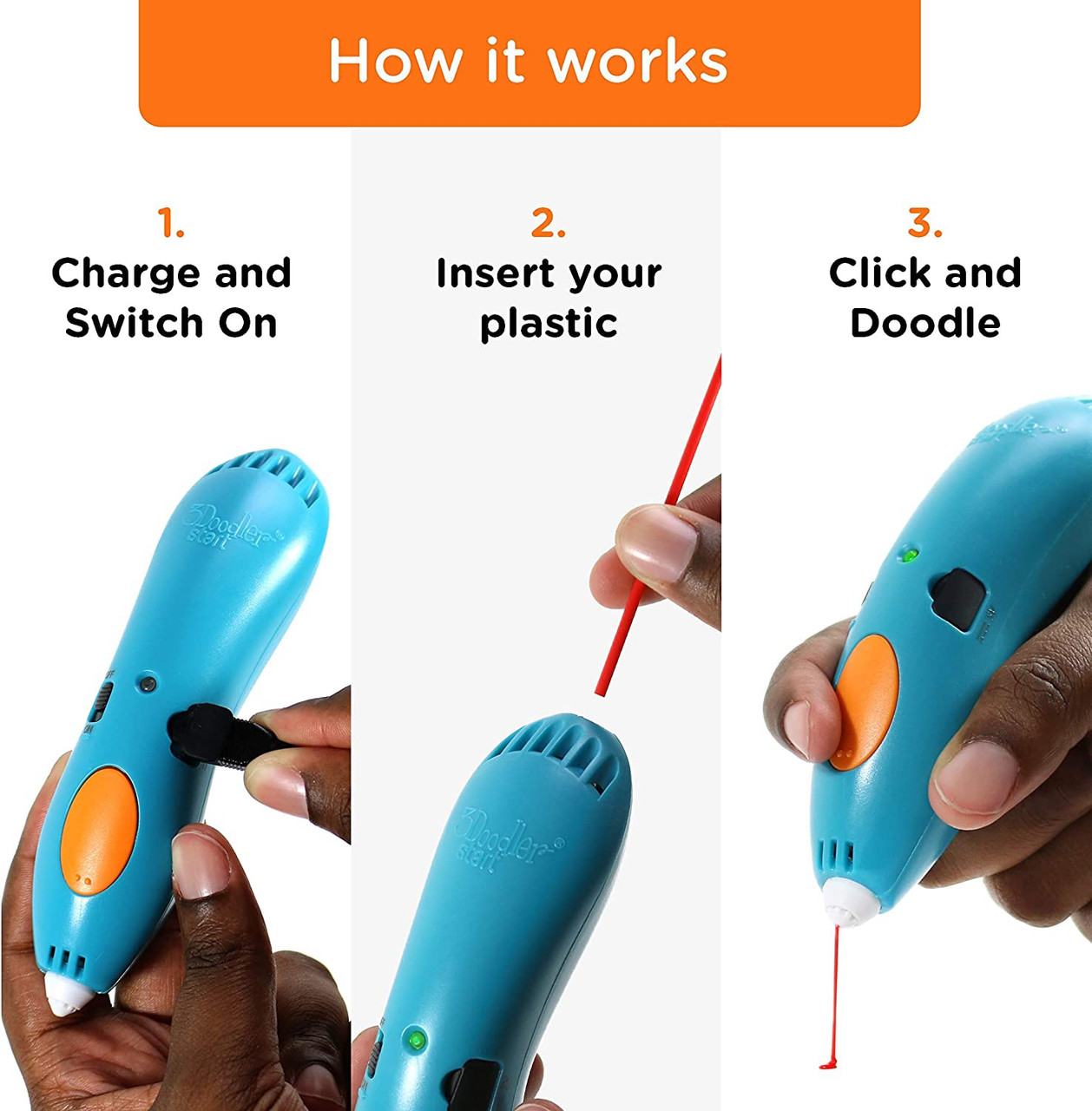 How To Use The 3Doodler Start Essential Pen Set