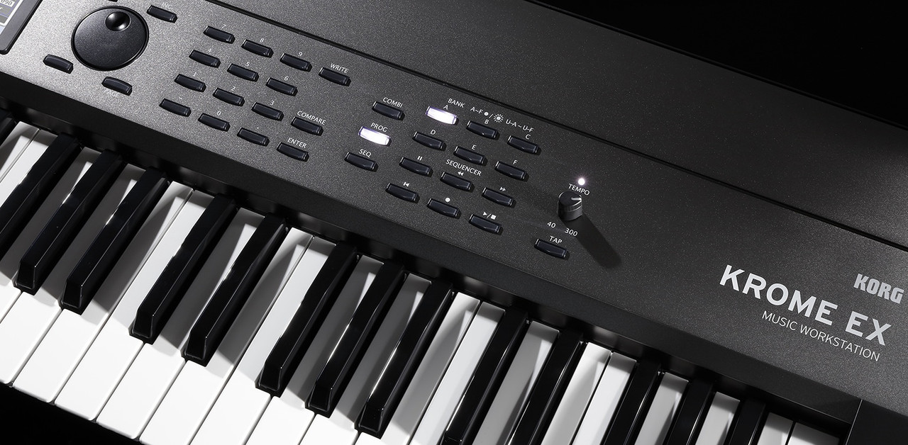 KEY BOARD KORG KROMEEX61 KROME EX61 61-KEYS - A. Ally & Sons