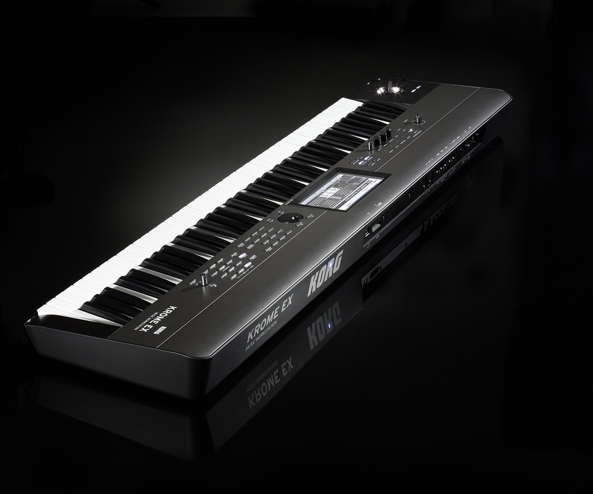 KEY BOARD KORG KROMEEX61 KROME EX61 61-KEYS - A. Ally & Sons
