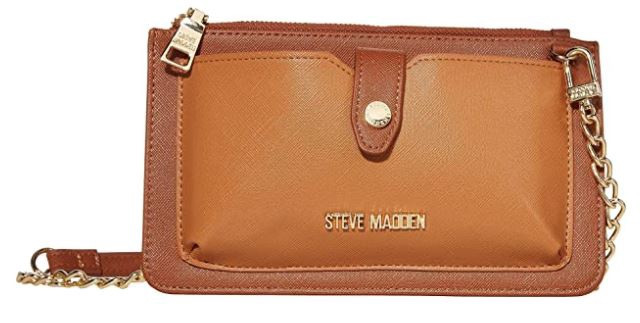 Purse Shoulder Bag Steve Madden Cognac Bvynn Ally Sons - Main Image