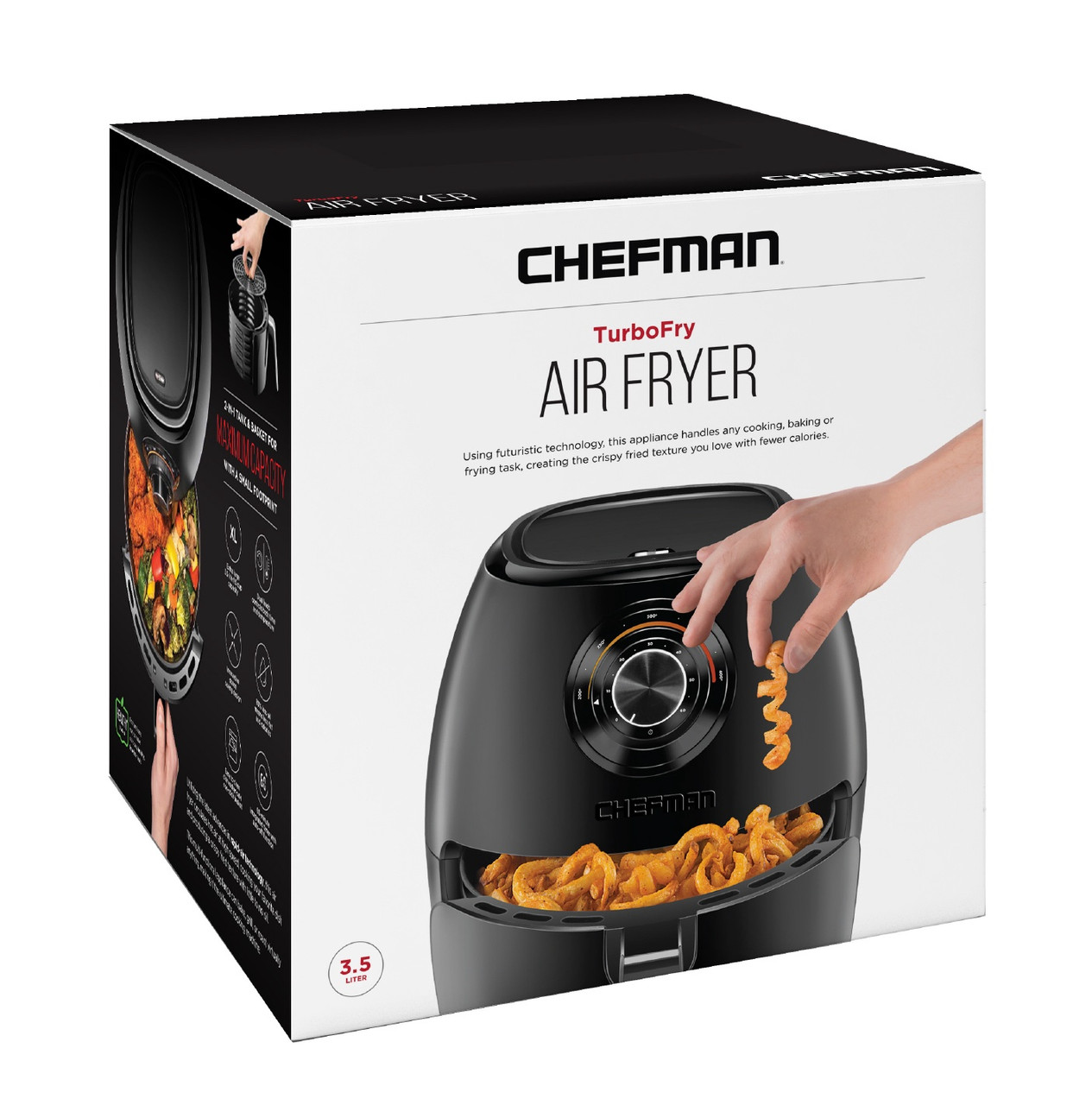 AIR FRYER CHEFMAN RJ38-V3-DC35 3.5l - A. Ally & Sons