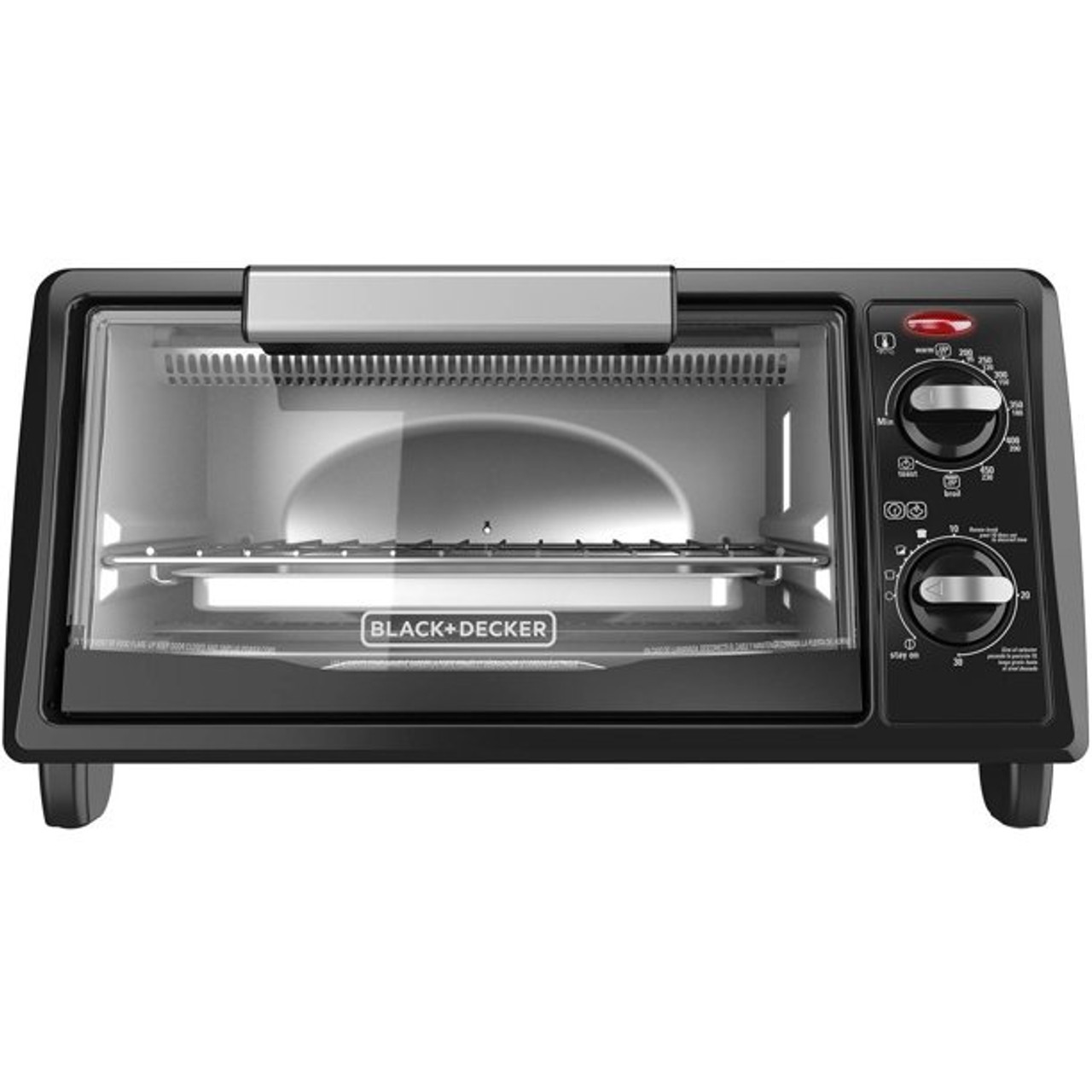 Black & Decker Bd 4 Slice Toaster Oven White