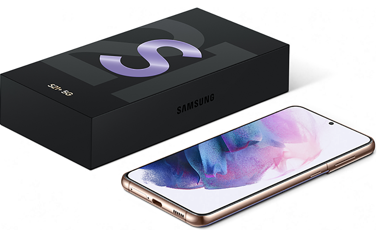  SAMSUNG Samsung Galaxy S21 Plus 5G SM-G996B/DS 256GB 8GB RAM  International Version - Phantom Violet Purple : Cell Phones & Accessories