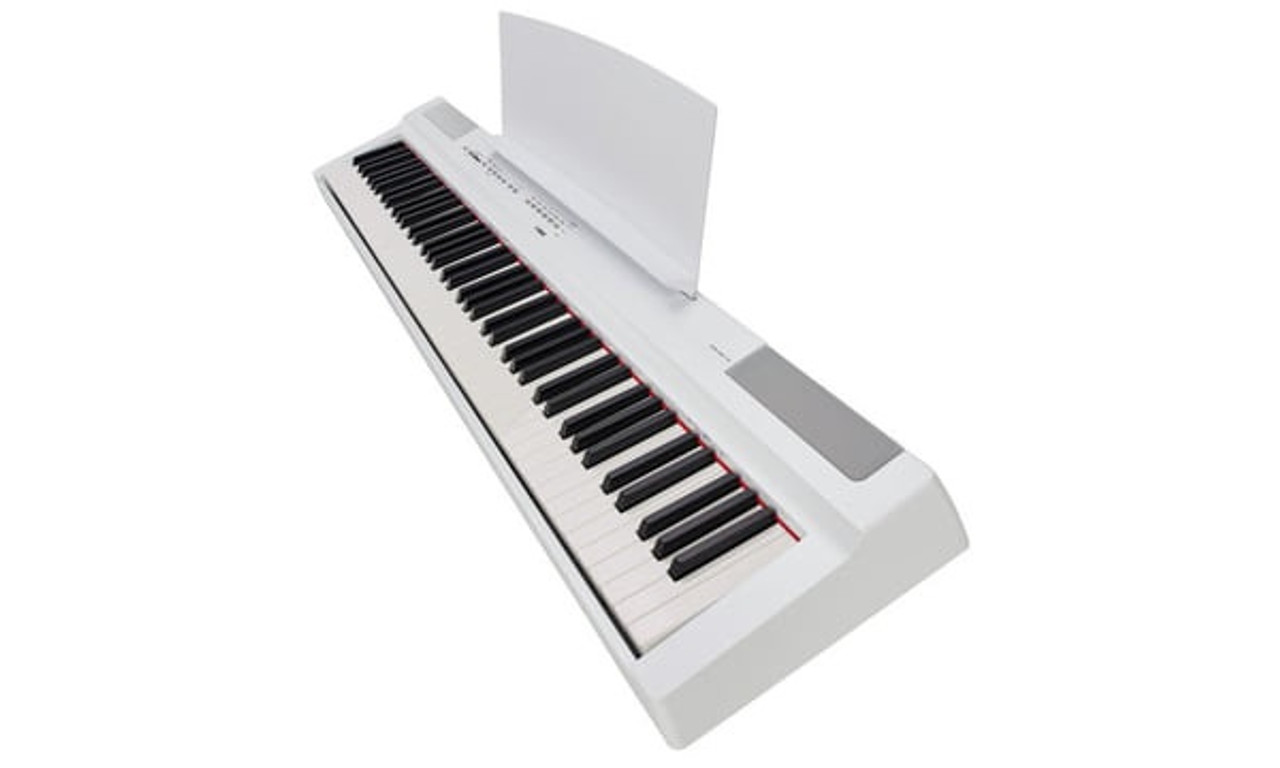 KEY BOARD YAMAHA P-125WH 88 KEY DIGITAL PIANO WHITE - A. Ally & Sons