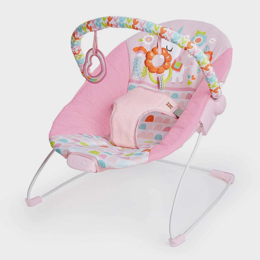 Baby Bouncer bright starts Fancy Fantasy Vibrating - A. Ally & Sons