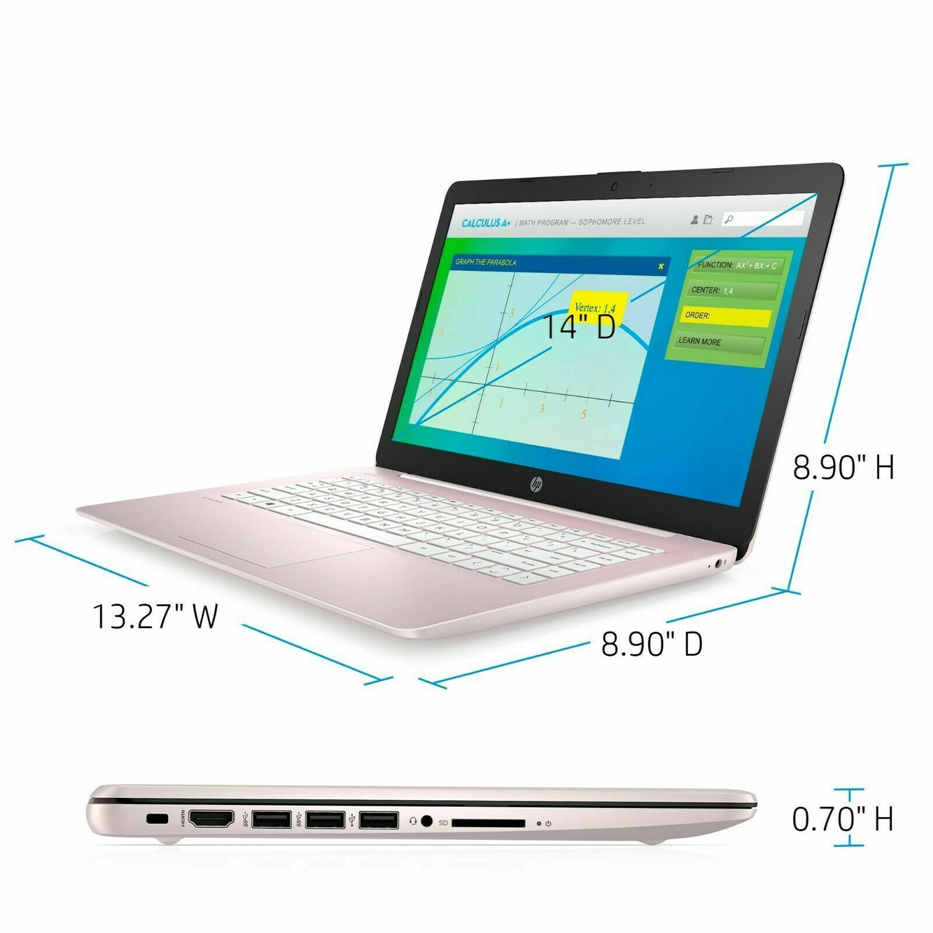 Laptop Hp 14 Cb172wm Rose Pink A Ally And Sons 4293