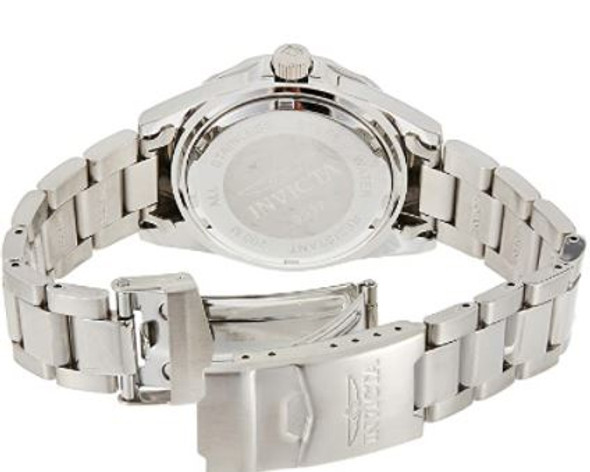 Watch Men Invicta Pro Diver 37.5mm Stainless Steel Quartz Silver 89320B