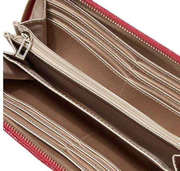 Wallet Women GUESS Dilla Large Zip Around Berry