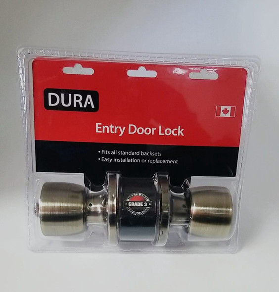 LOCK DURA ENTRY KNOB AB #5932ET/ABVP LOCK DURA ENTRY KNOB AB #5932ET/ABVP