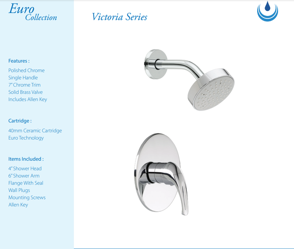 SHOWER MIXER DURAFLOW VICTORIA DURSHMXVIC1 SHOWER MIXER DURAFLOW VICTORIA DURSHMXVIC1