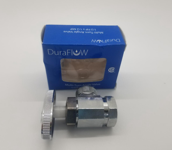 ANGLE VALVE 1/2" X 1/2" DURAFLOW DFAVMT2