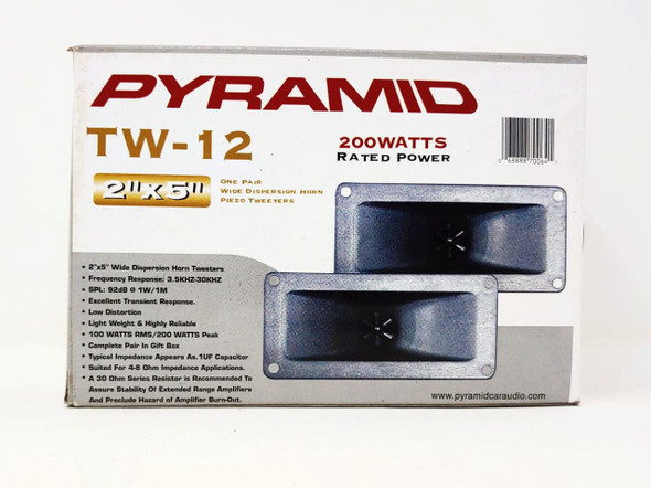 TWEETER PYRAMID TW-12 PAIR