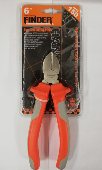 PLIERS 6" DIAGONAL CUTTING FINDER 150MM 190025