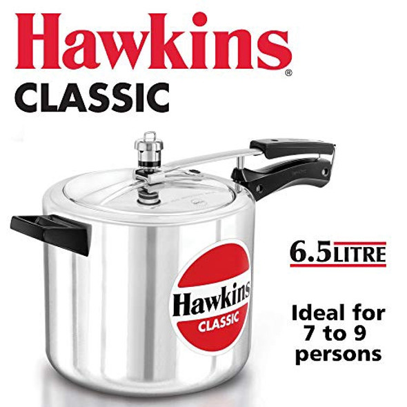 PRESSURE COOKER HAWKINS CLASSIC CL65 6.5LT PRESSURE COOKER HAWKINS CLASSIC CL65 6.5LT