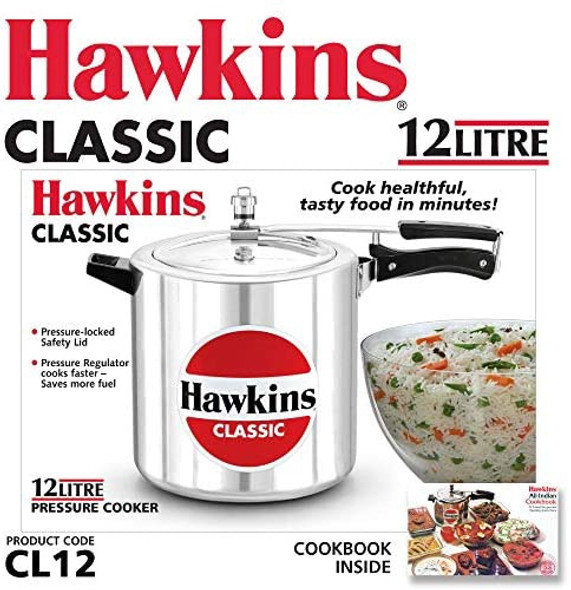 PRESSURE COOKER HAWKINS CLASSIC CL12 12LT PRESSURE COOKER HAWKINS CLASSIC CL12 12LT