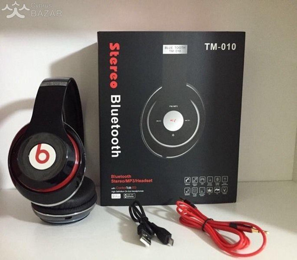 HEADPHONES TM-010 WIRELESS STEREO BLUETOOTH