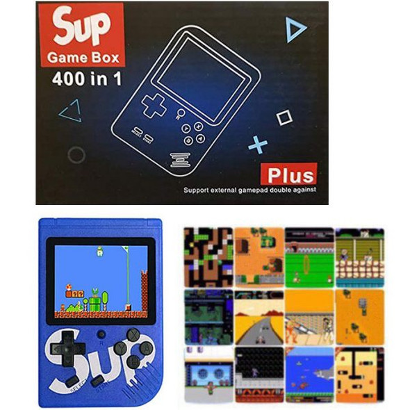 GAME HANDHELD GAME CONSOLE SUP GAME BOX 400 IN 1 PLUS