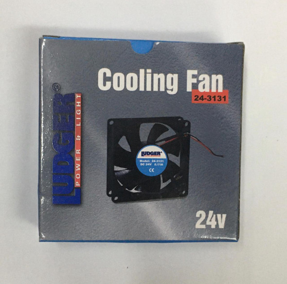 FAN COOLING 24V 24-3131 LUDGER 80 X 80 X 25MM