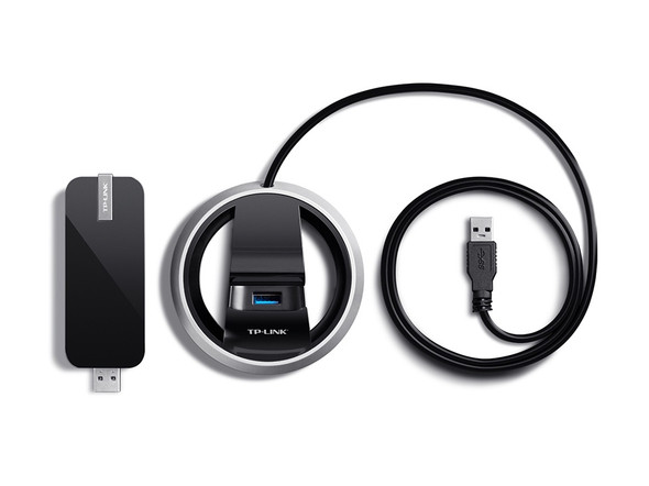 COMPUTER WIRELESS USB ADAPTOR TP-LINK ARCHER T9UH AC1900 HIGH GAIN DUAL BAND
