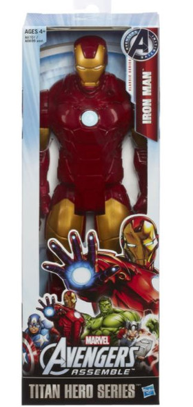 Toy Avengers Marvel Assemble Titan Hero Iron Man 12" Action Figure