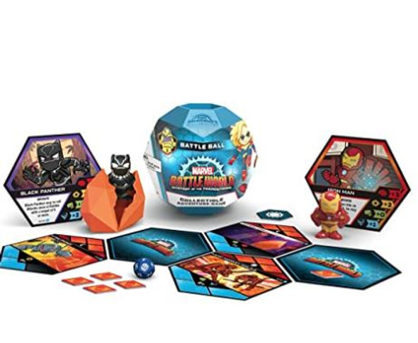 Toy Funko Marvel Battleworld: Battle Ball Series 1 - Collectible Adventure Game