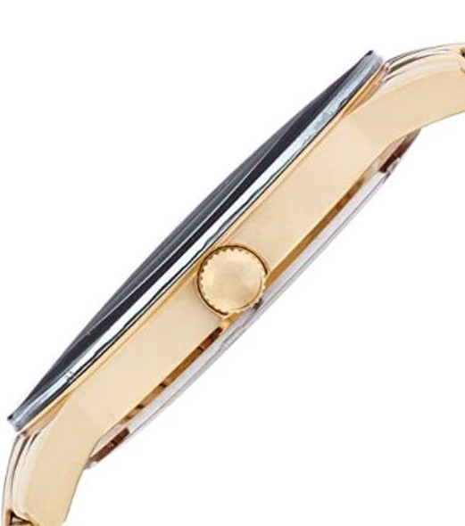 Watch Armitron Men's 20/4952 Diamond Black Dial  Gold Bracelet