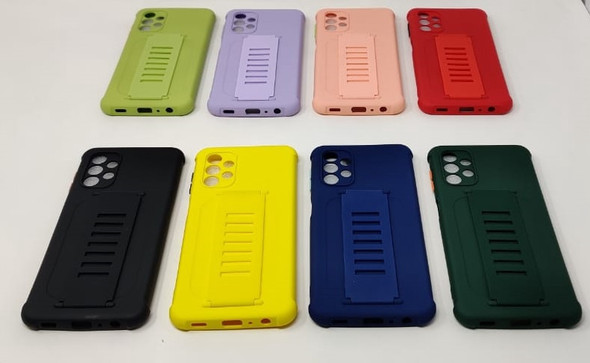 PHONE CASE FOR SAMSUNG A32 5G SILICONE WITH HAND STRAP