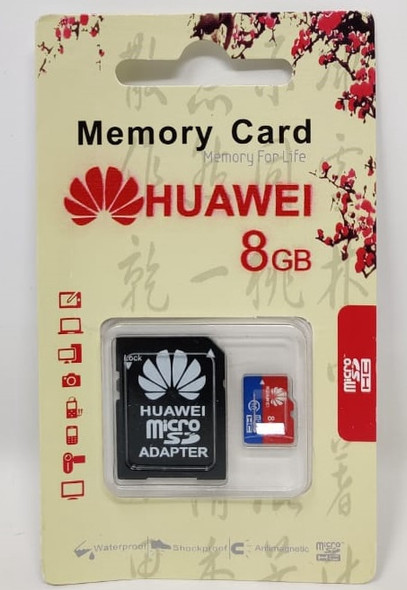 COMPUTER SD MICRO CARD 8GB WITH 1ADPTOR HUAWEI