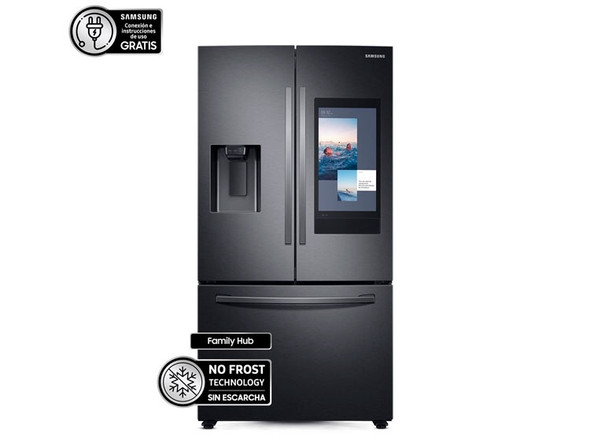 REFRIGERATOR SAMSUNG RF27T5501B1 WITH LCD SCREEN SMART HUB