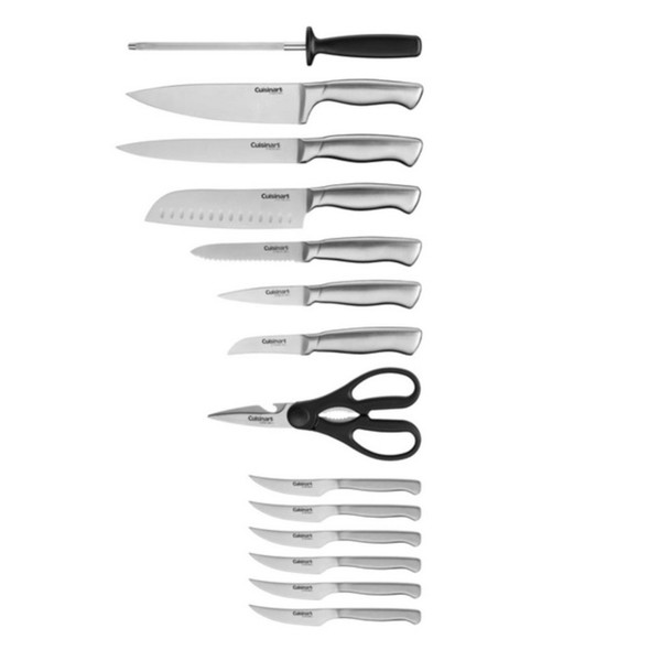KNIFE SET 15PCS CUISINART C77SS-15PK CLASSIC