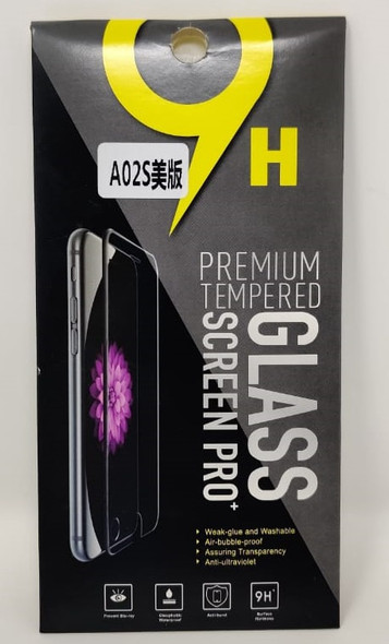 PHONE SCREEN PROTECTOR FOR SAMSUNG A02S 9H PREMIUM TEMPERED GLASS
