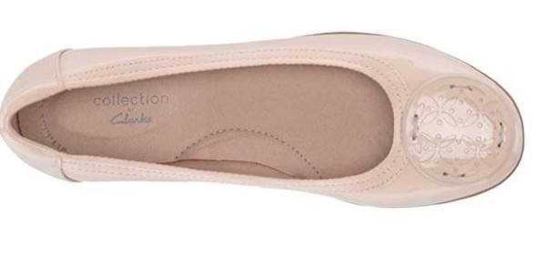 Footwear Clarks Women's Gracelin Blush Lola Ballet Flat