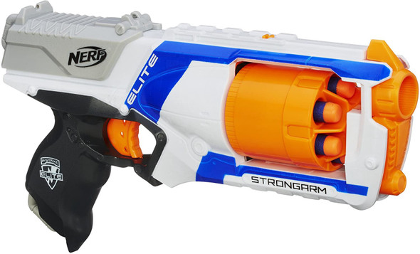 Toy Nerf N Strike Elite Strongarm Blaster With Rotating Barrel