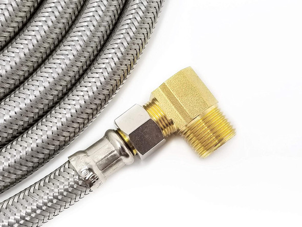 DISHWASHER FITTING KELARO 6' HOSE KIT