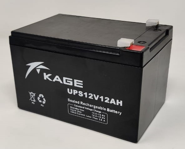 BATTERY RECHARGEABL 12V 12AH KAGE UPS12V12AH E/BIKE