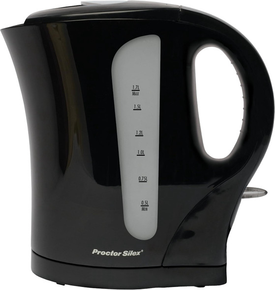 KETTLE PROCTOR SILEX 1.7LT K4097PS BLACK CORDLESS KETTLE PROCTOR SILEX 1.7LT K4097PS BLACK CORDLESS