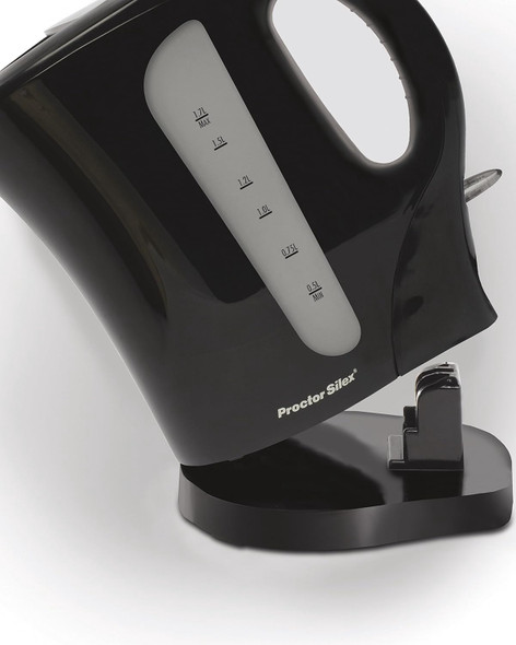KETTLE PROCTOR SILEX 1.7LT K4097PS BLACK CORDLESS