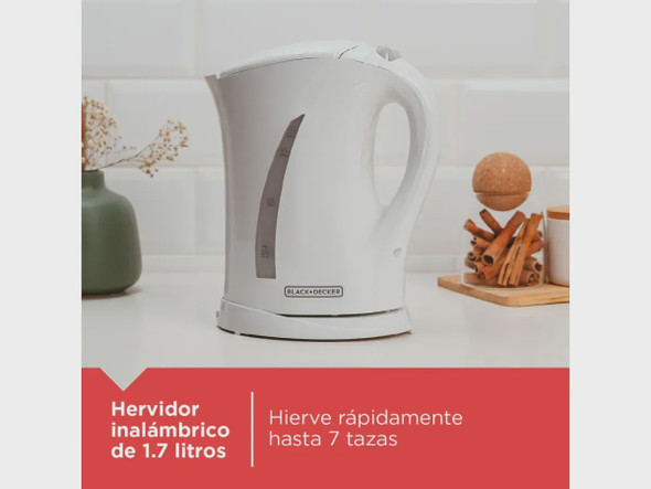 KETTLE BLACK & DECKER JKCBD7876W CORDLESS