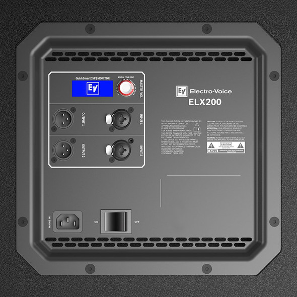 SPEAKER BOX EV 18" ELX200-18SP-US SUB POWERED