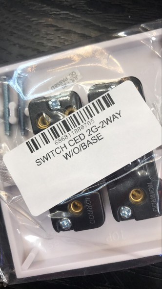 SWITCH CED 2G-2WAY 3X3