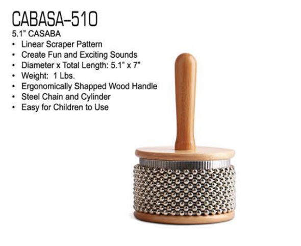 CABASA STUDIO Z 510 5 1/10"