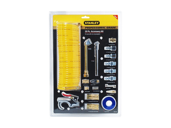 AIR ACCESSORY KIT 20PCS STANLEY 97-124
