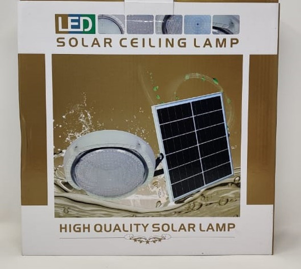 SOLAR LAMP LED CEILING 24W WITH 1-PANEL AND 1-CEILING FIXTURE