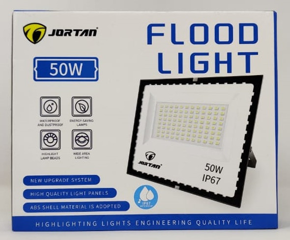 LAMP LED FLOOD 50W JORTAN MNTGD-TP50W IP67 85-265V 50/60HZ 6500K