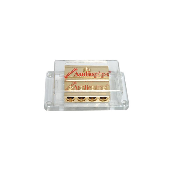 POWER DISTRIBUTION BLOCK CAR PB-1044 1-0 OR 1 IN TO 4-4 OR 8 OUT AUDIO PIPE
